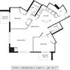 Galtier Towers Apartments in Lowertown, St. Paul, MN 2 Bedroom 2 Bath Apartment